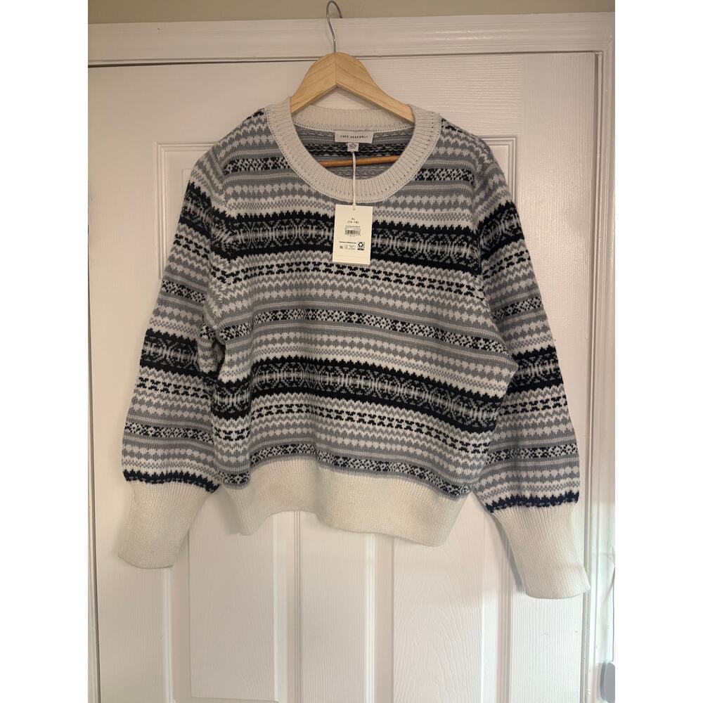 Free Assembly Black And Gray‎ Sweater Size XL